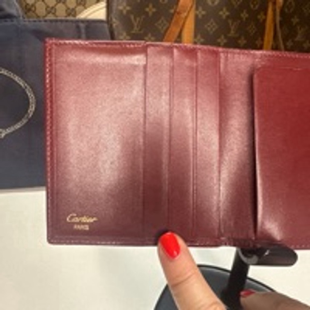 Cartier Wallet Burgundy - Picture 10 of 13